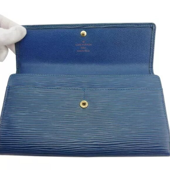 LOUIS VUITTON Long Wallet Epi Epi Leather Authentic Used - Picture 5 of 7